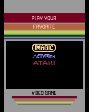 Imagic Selector Title Screen
